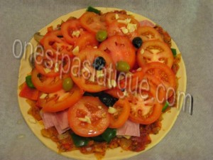 pizza légumes_étape 3