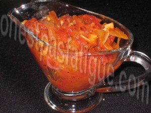 sauce tomate-basilic
