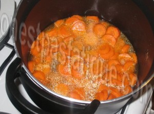 carottes confites orange et miel_etape 3