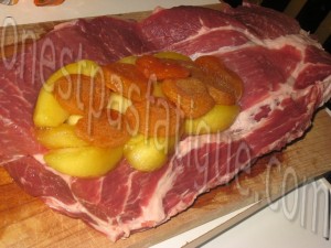 roti de porc pommes abricots_etape 4
