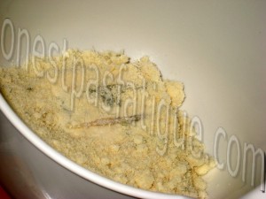 terrine deux pommes crème gorgonzola parmesan spéculoos_etape 6