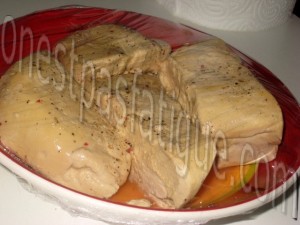 terrine foie gras 2 pommes_etape 2