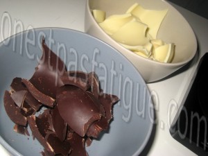 mousse chocolat marbrée_étape 2