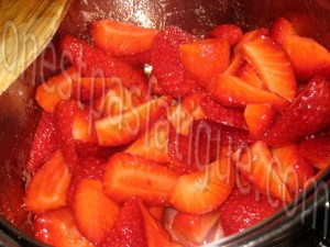 compotee fraises balsamique_etape 1