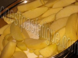 Pommes Calvados infusion ananas menthe comme une tarte sablee_etape 4